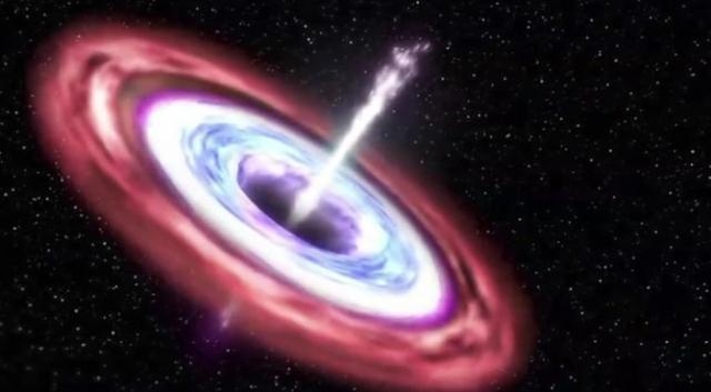 宇宙中最大的黑洞一天要吞掉一个太阳！质量是太阳的340亿倍