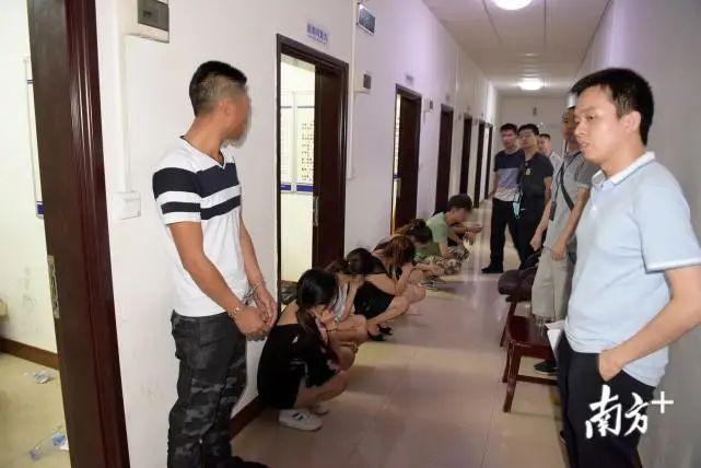 梅州又一卖淫嫖娼窝点被端,现场抓获12人