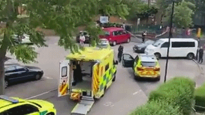 英国伦敦发生枪击案件 目击者:一年轻人当场死亡