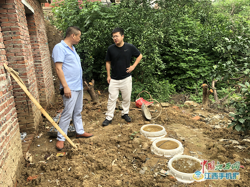 城门街道:加强督促 全力推进新农村建设(图)