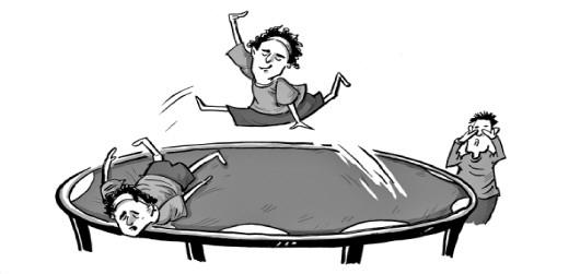 洒脱中别忘安全!蹦床玩家缺乏风险认识易受伤 产生损伤纠纷调解难