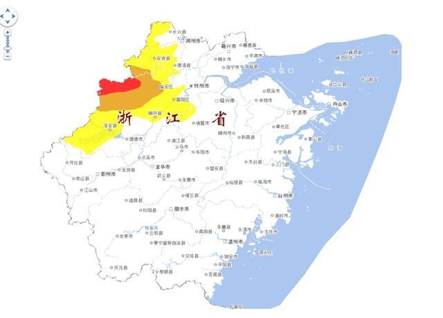 杭州部分地区地质灾害气象红色预警 为浙江今年首次