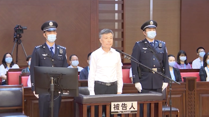 △ 张琦在法庭上,头发已变白