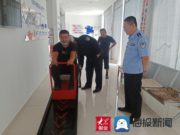 聊城高速交警东昌府大队违法处理窗口便民利民暖民心