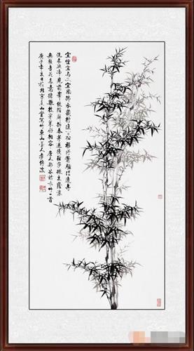 书画杂谈:李传波国画竹子作品选