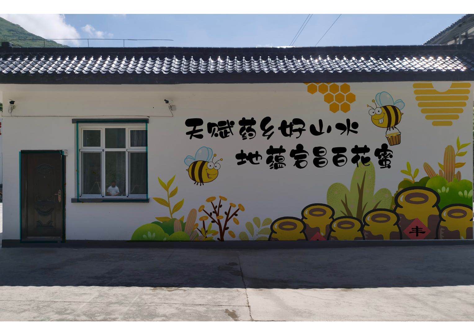 让旧砖墙“会说话”,天津大学向宕昌绘制靓起来