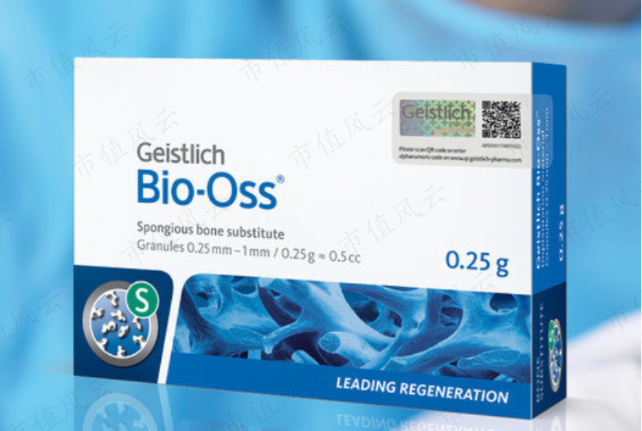 (Bio-Oss骨粉,图片来源:瑞士盖氏制药公司官网)