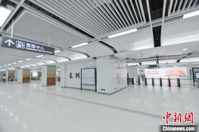 深圳地铁6号线长圳站。深圳地铁集团 供图