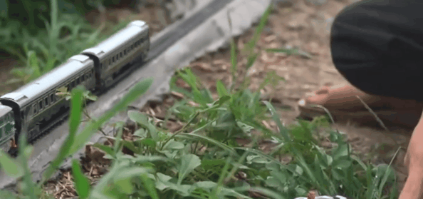 自家菜地里建“高铁”!大学生迷你版基建走红休闲区蓝鸢梦想 - Www.slyday.coM 自家菜地里建“高铁”!大学生迷你版基建走红休闲区蓝鸢梦想 - Www.slyday.coM