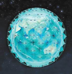 卫星互联网示意图（图片来源：人民日报）