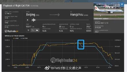国航|突发！国航北京飞杭州一航班突降千米！有乘务员受伤