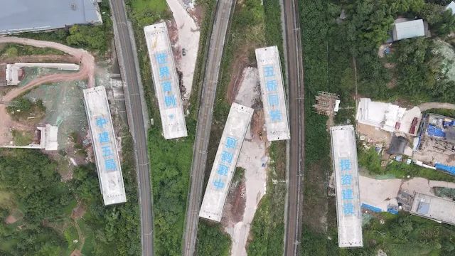 刷新三项世界纪录!重庆“五桥同转”成功“牵手”