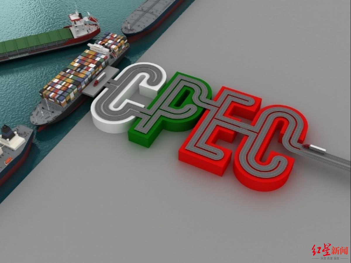 ▲中巴经济走廊(CPEC)。图据《今日巴基斯坦》
