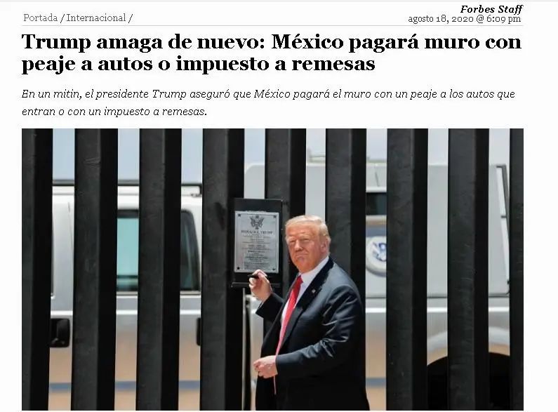 特朗普一张嘴又给美国创收了…