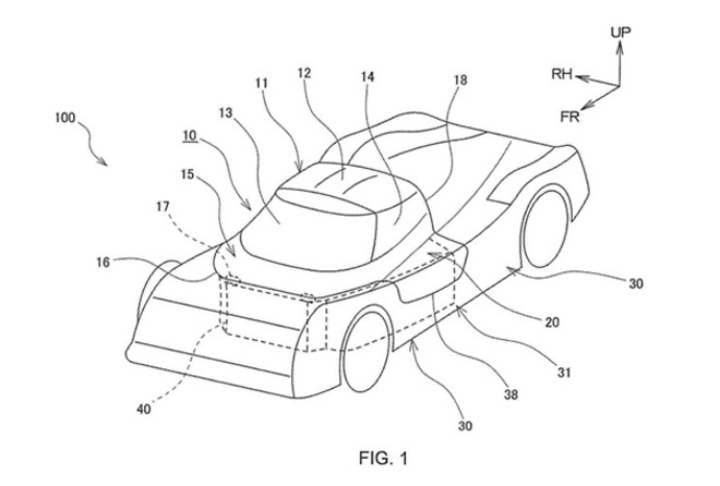 开门方式很独特 丰田GR Super Sport专利图曝光