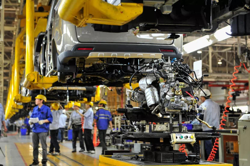 ▲长安汽车的智能化车间 图据重庆发布