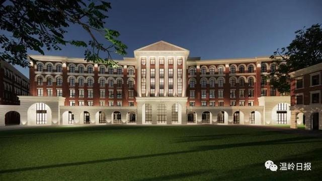 温岭这所高大上的外国语学校开建!看了效果图就想送娃去