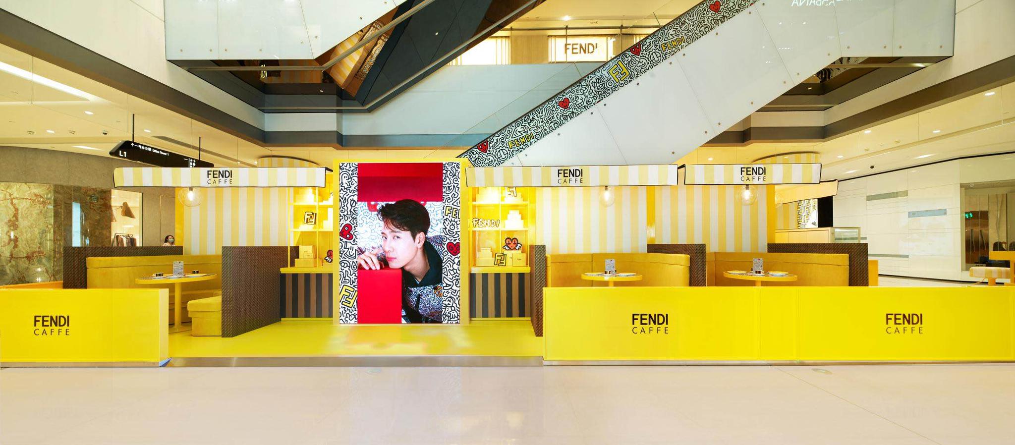 FENDI CAFFE限时咖啡厅首次亮相成都IFS!