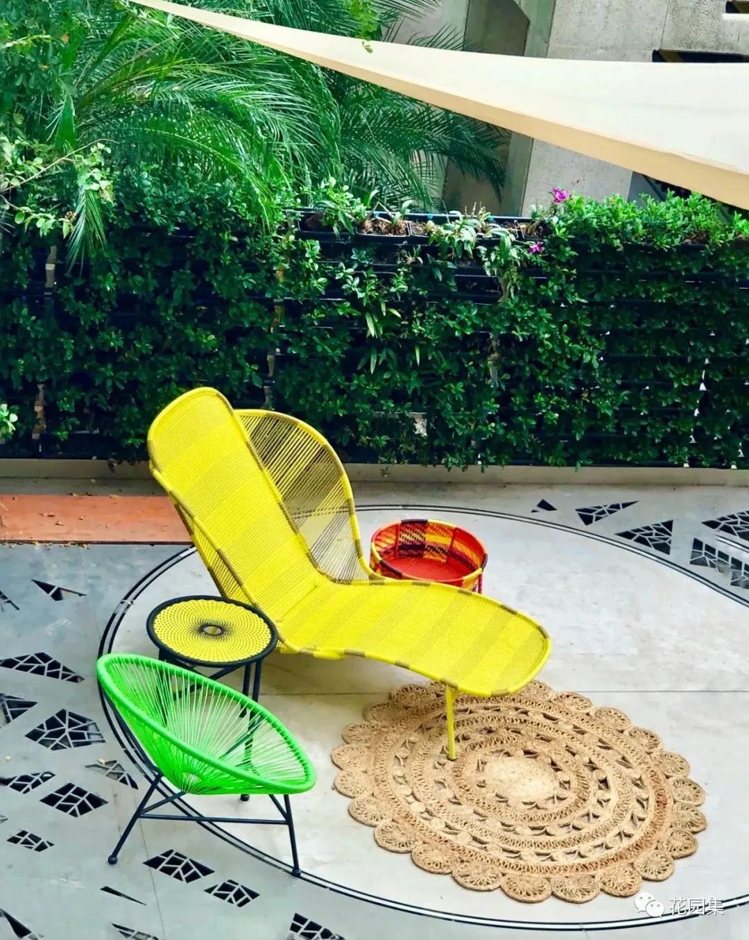 园集奖优秀作品 | 大胆撞色、用卡通主题打造出的童趣花园,大人也适用哦~