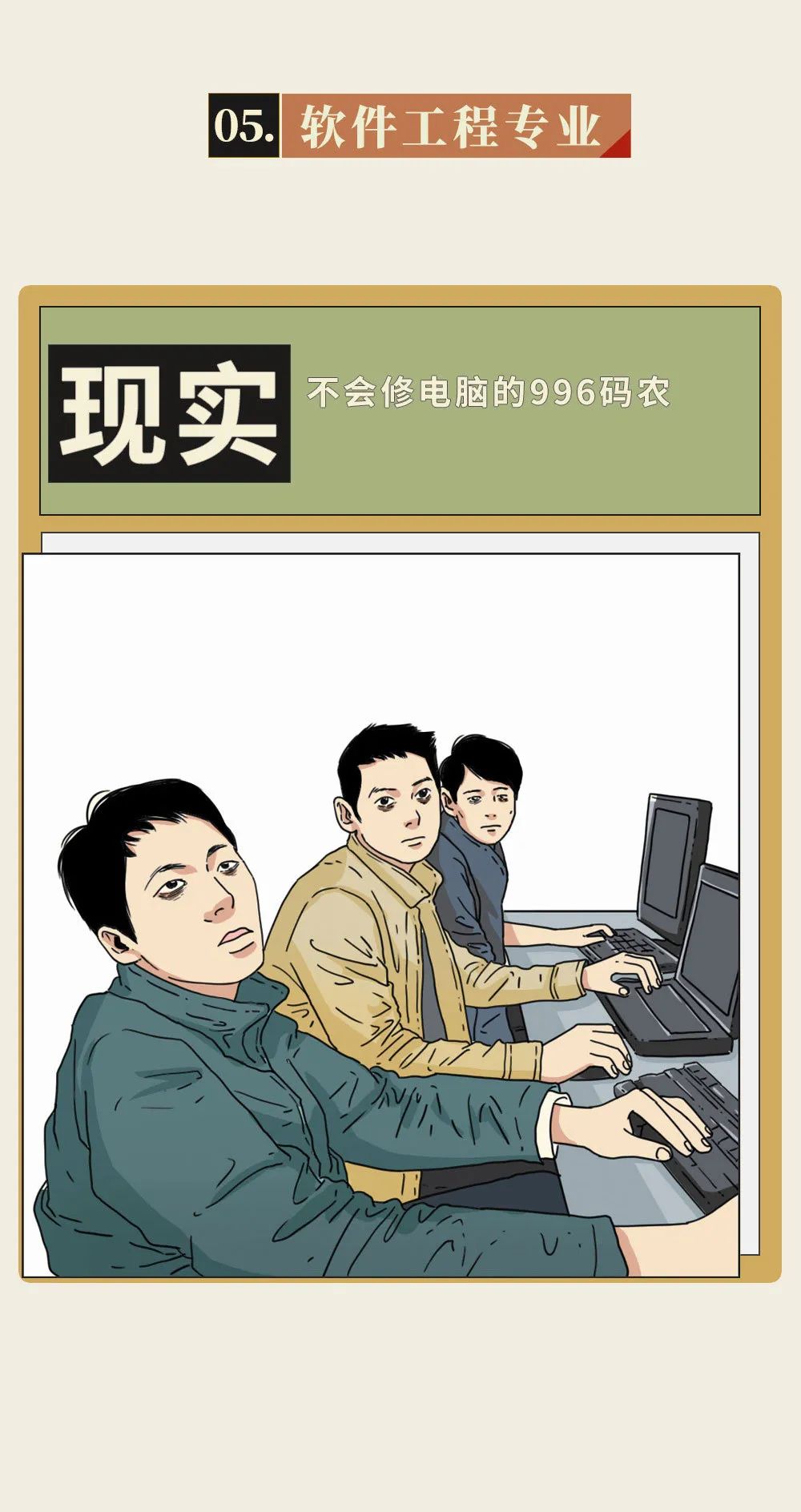 大学各专业职场潜规则对照表