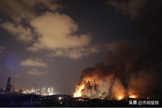 场面惊人!黎巴嫩贝鲁特港大爆炸前后对比