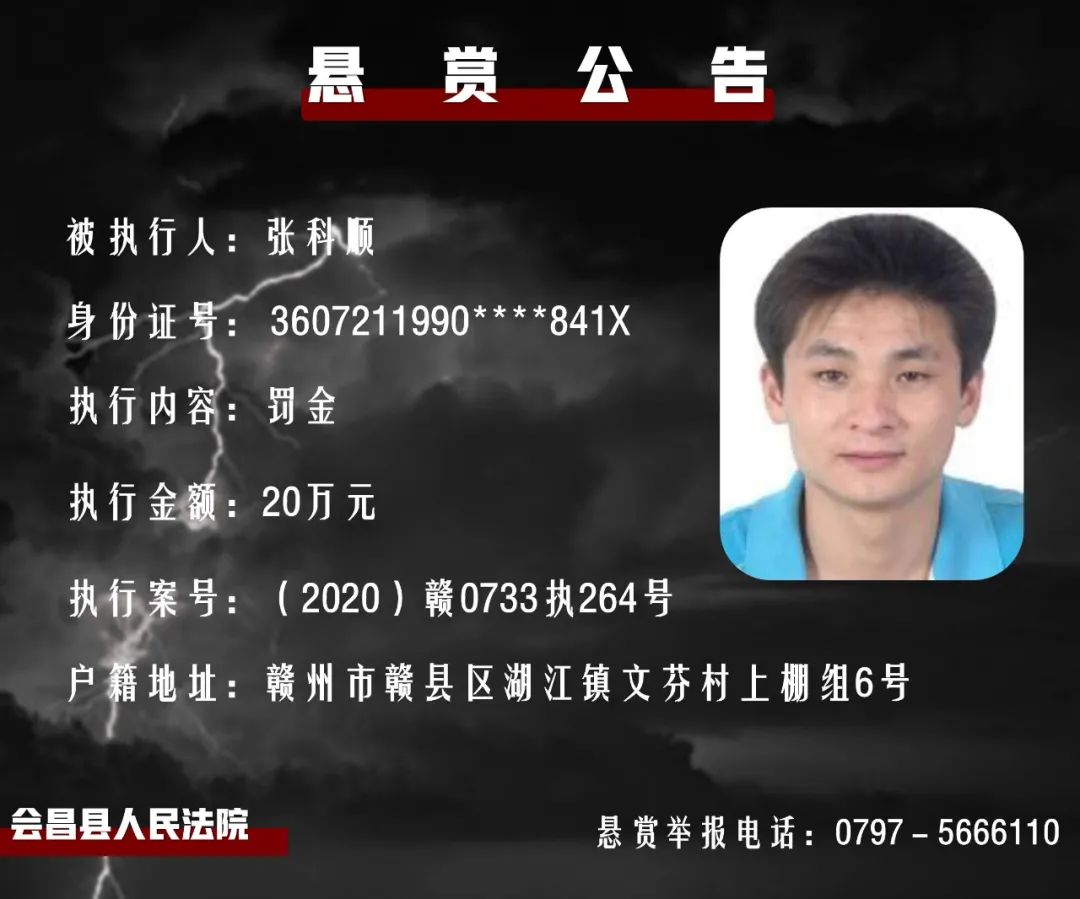 赣州这42人被公开悬赏!最高赏金130万!