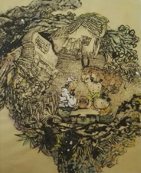 将漫画人物融入山水之中,漫画家王斌礼推出新作!