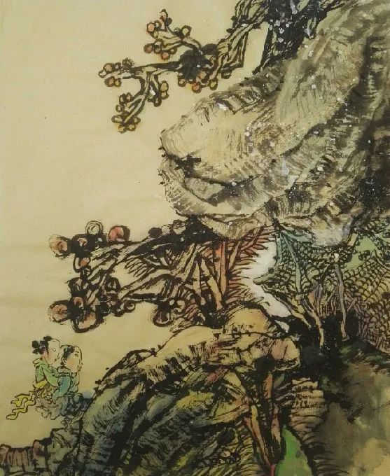 将漫画人物融入山水之中,漫画家王斌礼推出新作!