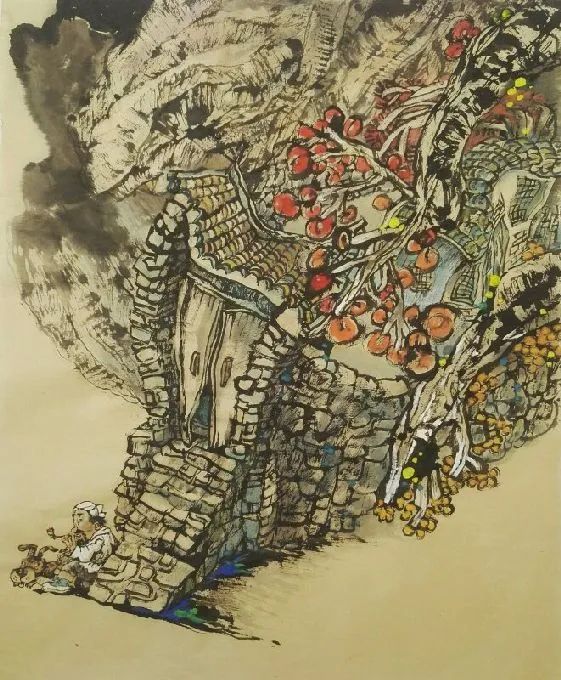 将漫画人物融入山水之中,漫画家王斌礼推出新作!