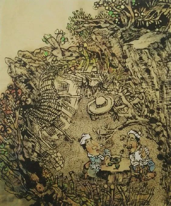 将漫画人物融入山水之中,漫画家王斌礼推出新作!