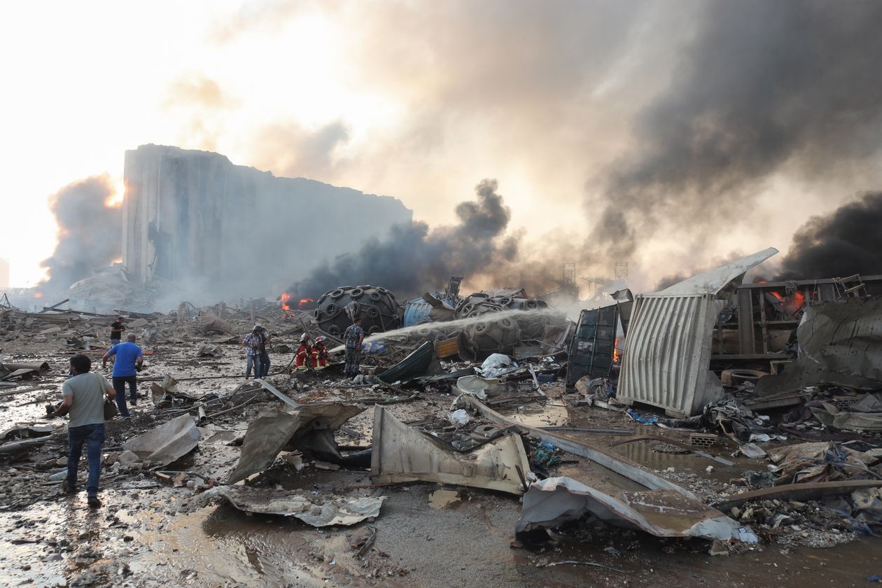 黎巴嫩首都发生巨大爆炸事件,造成至少25人死亡逾2500人受伤