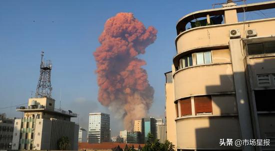 场面惊人!黎巴嫩贝鲁特港大爆炸前后对比