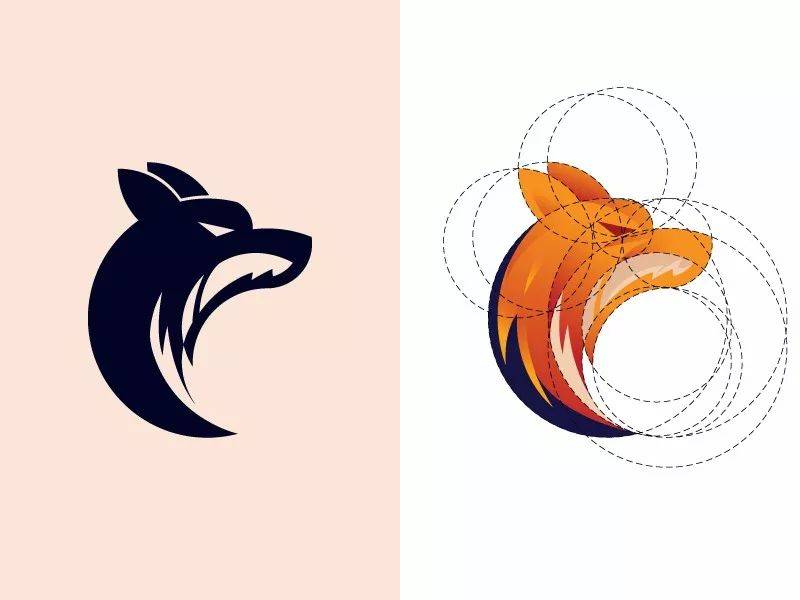 黄金比例logo制图和普通标准制图的区别