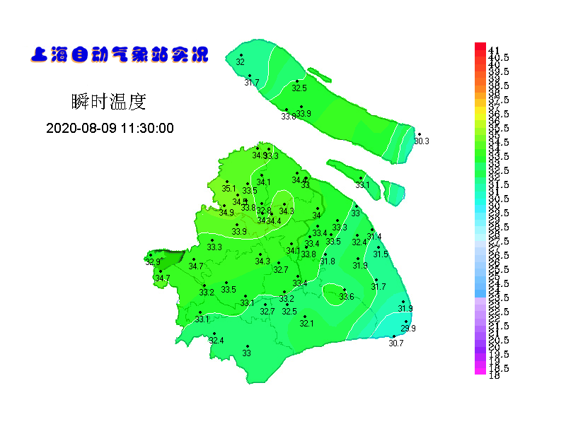 上海发布高温黄色预警 外出做好防暑防晒