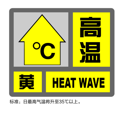 上海发布高温黄色预警 外出做好防暑防晒