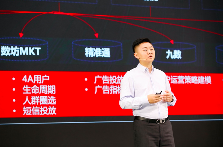 京东零售集团物竞天择事业部总经理李昌明发表演讲