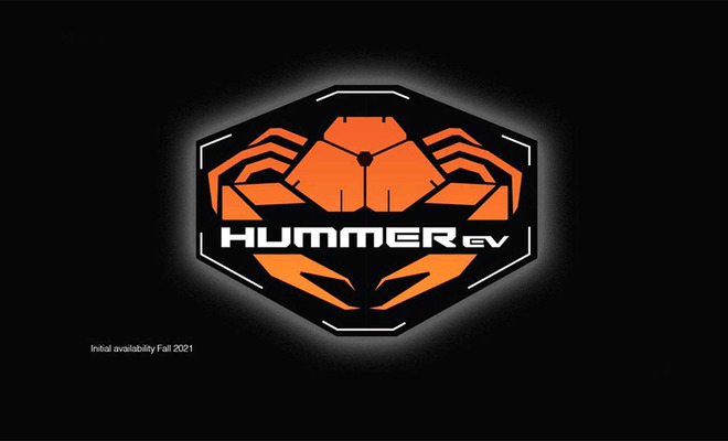 螃蟹设计风格 HUMMER EV展示全新徽标造型