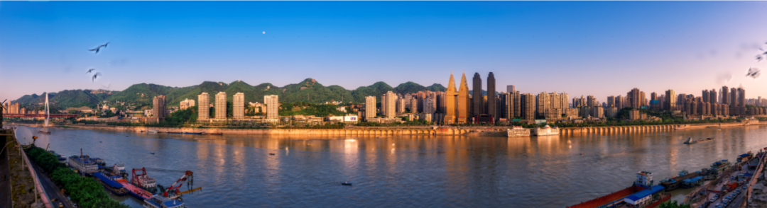 南岸全景图:南岸区委宣传部