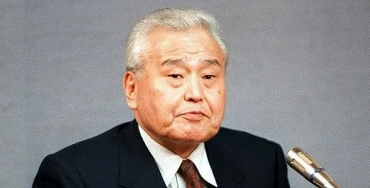 菅义伟的政治恩师小此木彦三郎。