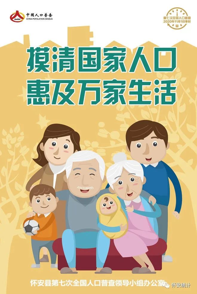 为更好的人口普查_我为人口普查代言绘画