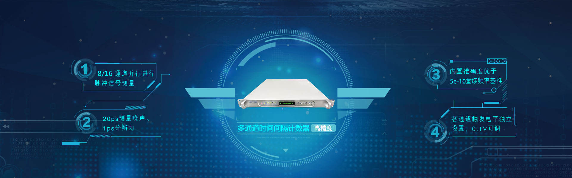 星汉科技-多通道时间间隔计数器