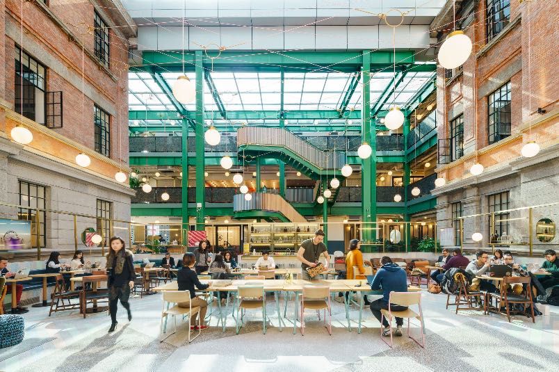 WeWork中国旗舰社区:上海威海路696号