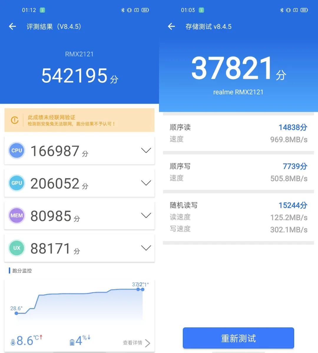 真我x7pro跑分安兔兔,真我x7pro跑分 跑分方面,realme 真我x7 pro安兔兔跑分成绩高达54.