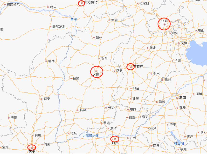 山西的地理位置和地形都非常有特点.