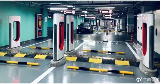 特斯拉全球最大72桩超级充电站上线中国大陆5000桩达成