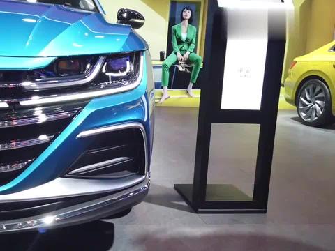 车展实拍丨新CC猎装车 跨界旅行不谋而合