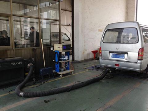 年审尾气不合格，需要维修以下几个地方