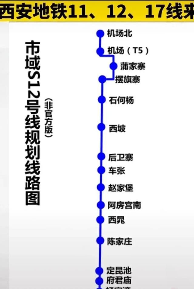 西安地铁12号线即将规划建设启动即将开启