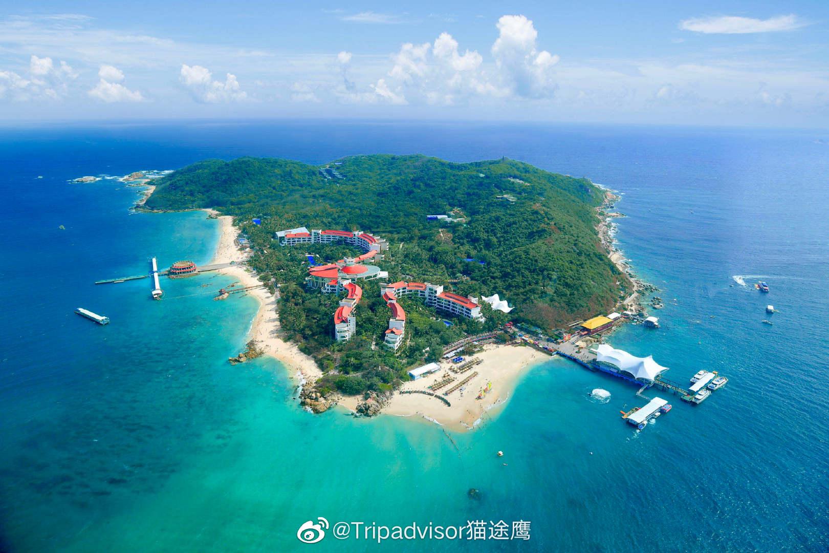 海南三亚，这里有最美的碧海蓝天|海南|三亚|大东海_新浪新闻