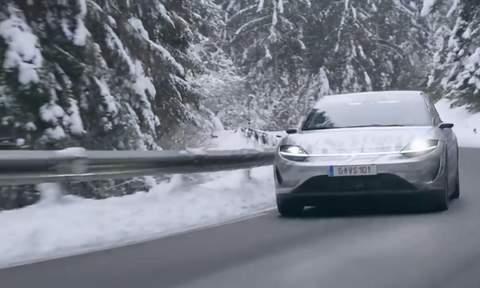 索尼VISION-S开启路试,量产指日可待?